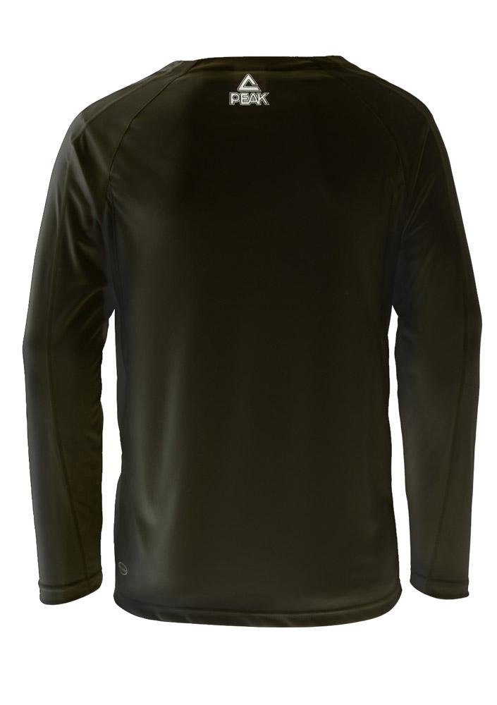 peak warm up long t-shirt