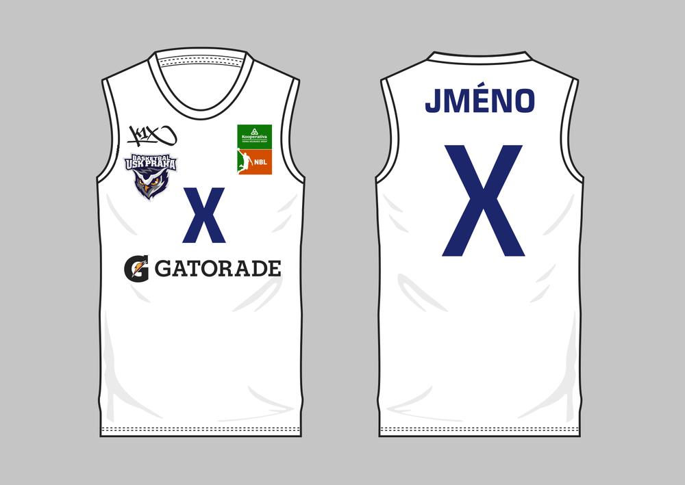 k1x hardwood double x jersey - vlastní jméno USK