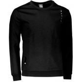 peak round neck fleece sweater