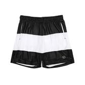 k1x white stripe mesh shorts