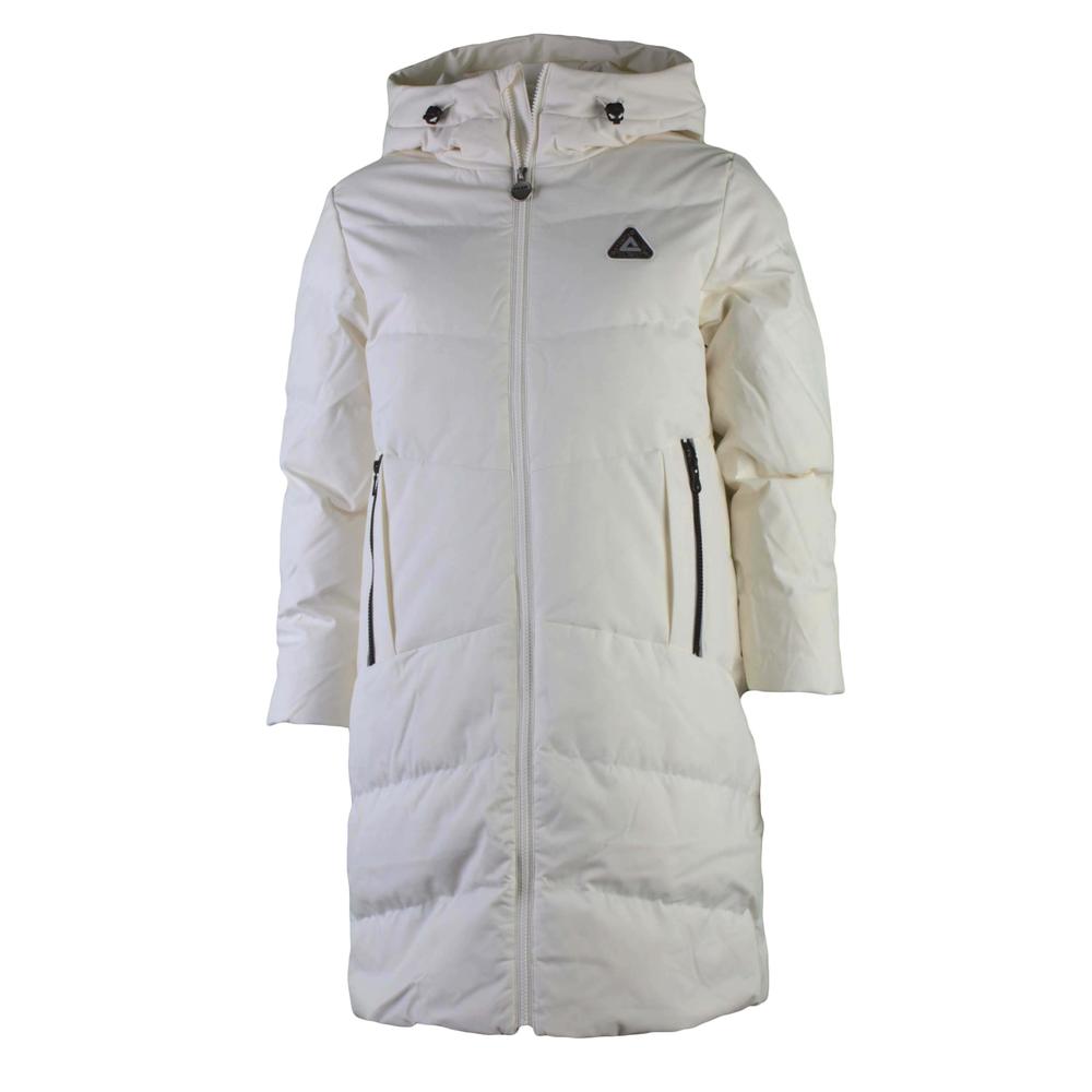 peak mid-lenght down coat