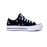 Converse Chuck Taylor All Star Lift Platform Embroidered Strawberries