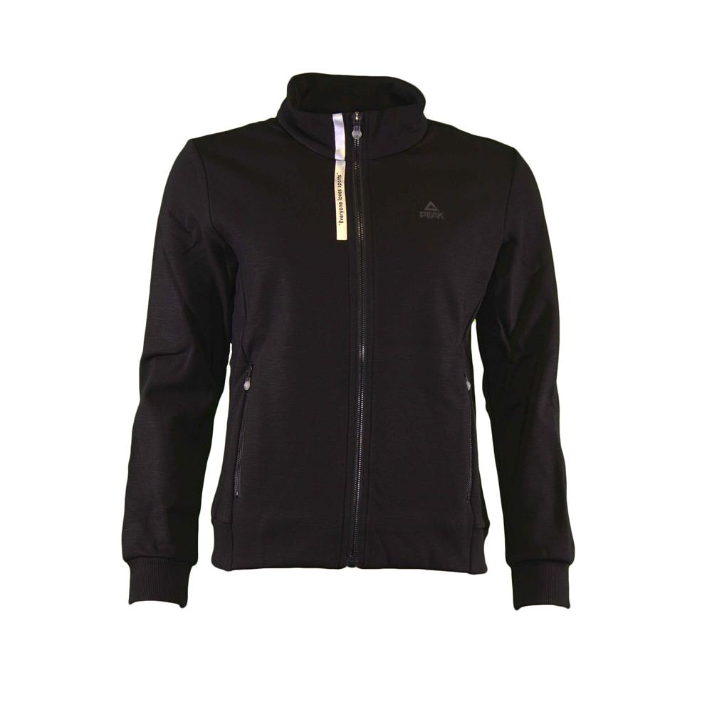 peak knitted fleece jacket