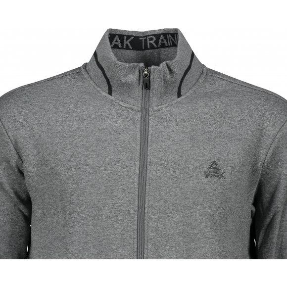 peak knitted fleece jacket